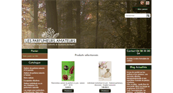 Desktop Screenshot of parfumeurs-amateurs.com
